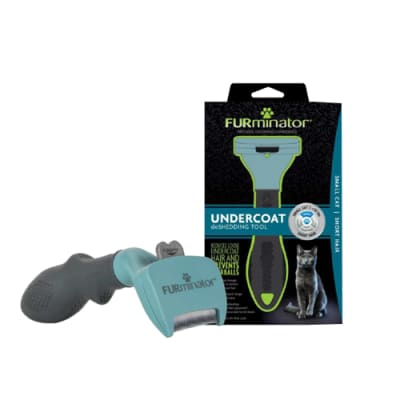 Cepillo Furminator Gato Pequeño Pelo Corto1