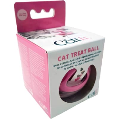 Catit Bola Rosada Dispensador Golosinas 10 cm