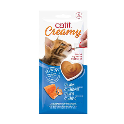 Catit Creamy Salmón Camarón 1
