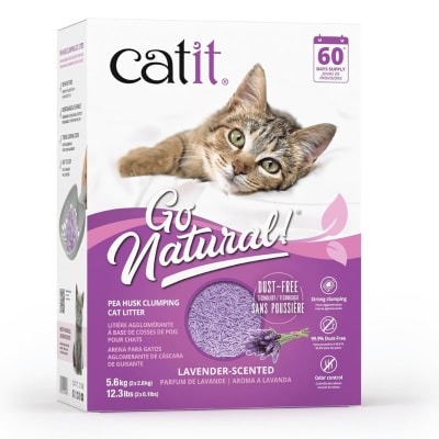 Catit Go Natural Arena Aglomerante Lavanda 5,6 Kg1