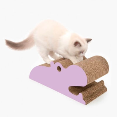 Catit Rasguñador Hipopótamo 18,5 x 18,5 x 44 cm1