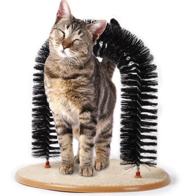 Rascador Gato con Cepillo 30 cm Alto1