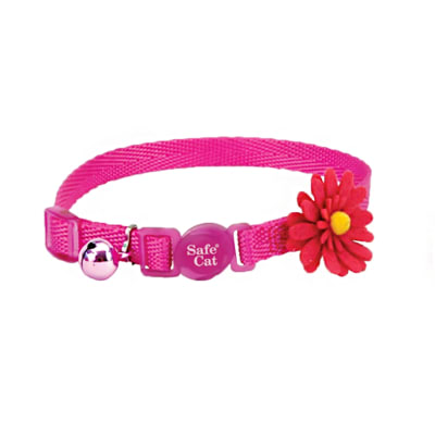 Coastal Collar Embellished Flower Pink 20 - 30 cm