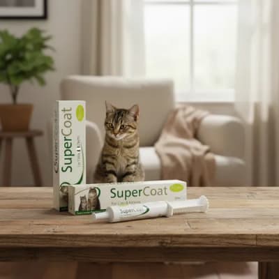 SuperCoat 30 ml Suplemento Gato Piel Y Pelaje3
