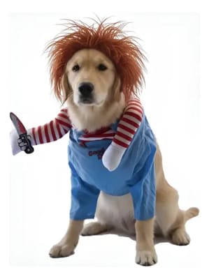 Disfraz Chucky Perro XL