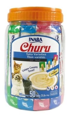 Churu Frasco Variados de Atún 50 Unidades