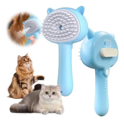 Cepillo Vapor Autolimpiante Celeste 18x9 cm1