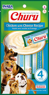 Churu Perro Pollo y Queso 4 Unidades 56 gr