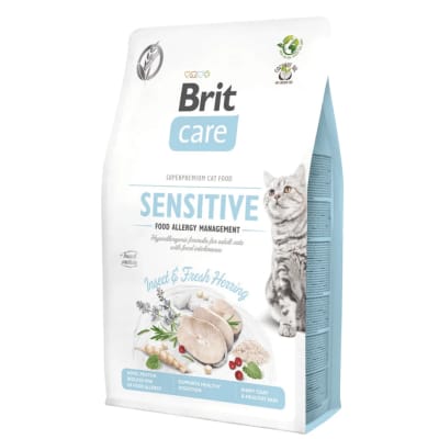 BRIT Gato Libre de Grano Sensitive Para Alergias 2 Kg1