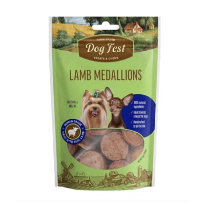 Dog Fest Medallones de Cordero 55 gr1
