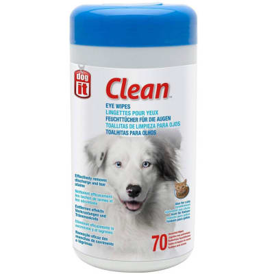 Dogit Toallitas de Limpieza Ojos 70 Unidades