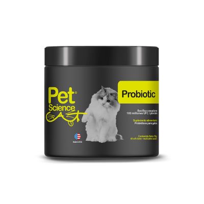 Petscience PROBIOTICOS GATOS 60 MASTICABLES SUAVES1