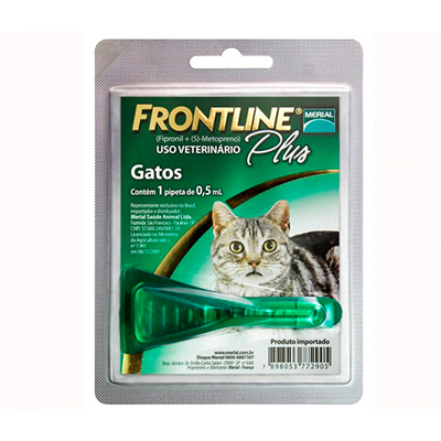 Frontline plus gatos