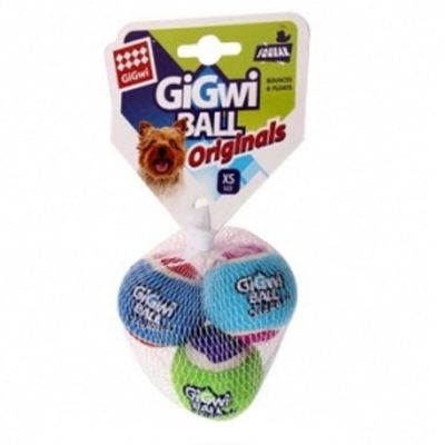 GiGwi 3 Pelotas Tenis 5 cm Diametro