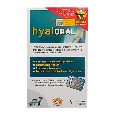Hyaloral Raza Grande sobre 20 Kg 12 Comprimidos