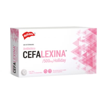 Cefalexina 500 mg 10 Comprimidos Hollyday