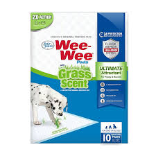 Wee-Wee Sabanilla Olor a Pasto 10 Unidades 55,8 x 58,4 cm1