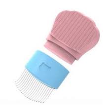 Cepillo Rastrillo Peine Doble Desmontable Para Gatos1