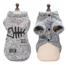 Sweter Pez Gris Perro y Gatos