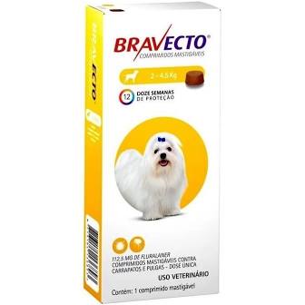 Bravecto 2 a 4,5 Kg