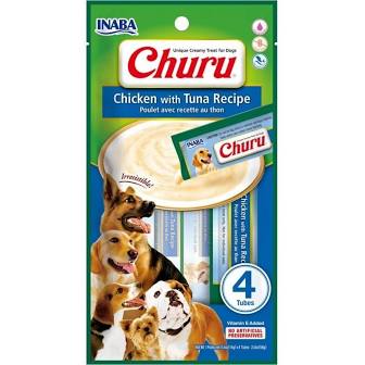 Churu Perro Pollo y Atún 4 Unidades 56 gr