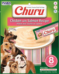Churu Perro Pollo y Salmón 8 Unidades