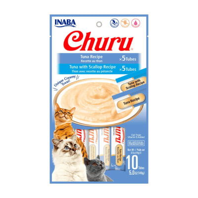Churu Atún y Atún Ostión 10 Unidades 140 gr
