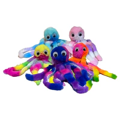 Pulpo para Gatos de Felpa 10 cm 1 Unidad