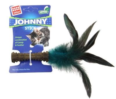 GiGwi Catnip 1 lado con Plumas 8 x 2.5 x 2.5 CM1