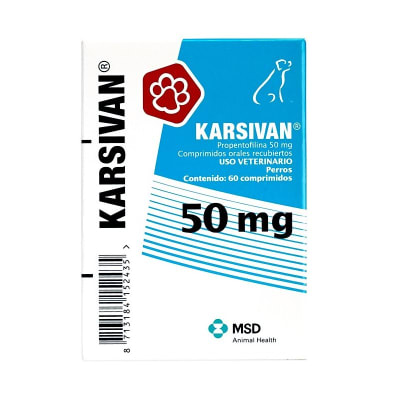 Karsivan 50 mg 60 Comprimidos