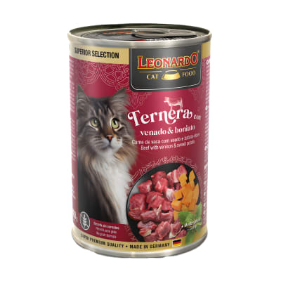 Leonardo Lata Ternera con Venado y Jabali 400 gr