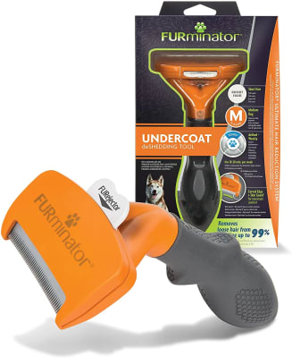 Furminator Cepillo Pelo Largo Perro Mediano