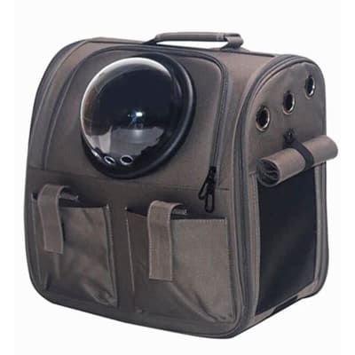 Mochila con Cúpula Grande Café 38 * 26 * 38cm1