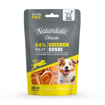 Naturalistic Sushi Pollo para Perro 100 gr