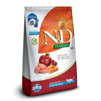 N&D Felino Calabaza Adulto Castrado Pollo 7,5 Kg1