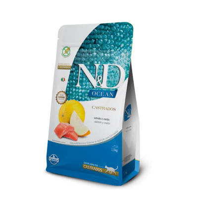 N&D Ocean Feline Salmón Castrado 7,5 Kg1