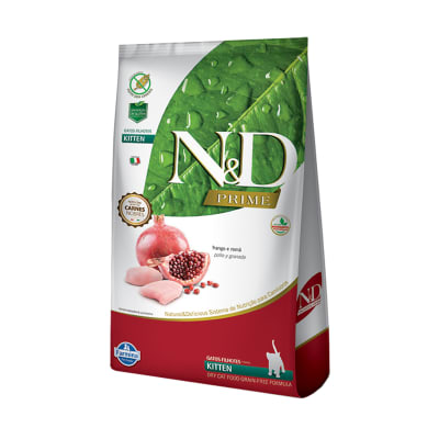 N&D Prime Gatitos Pollo y Granada 1.5 kg1