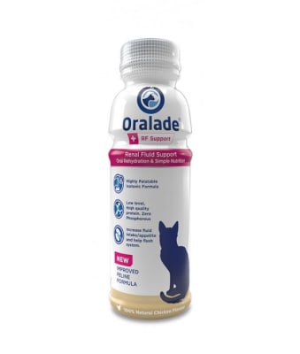 Oralade Soporte para Enfermo Renal Gato 330 ml Sabor Pollo1