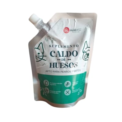 Almavet Caldo de Hueso Para Perros y Gatos 250gr1