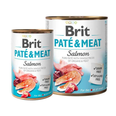 Brit Pate Salmón y Pollo