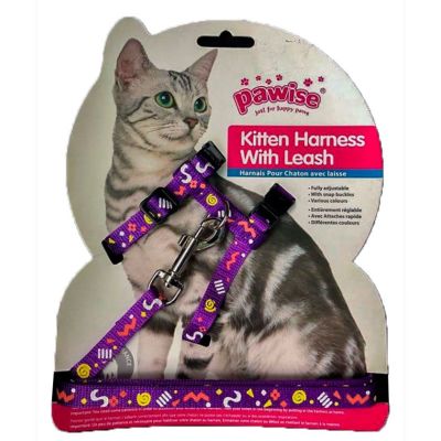 Arnes con Diseño Pawise Lila Pecho hasta 31 cm