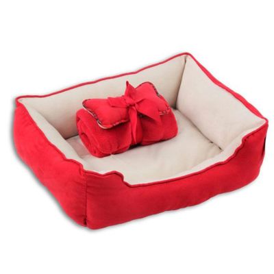 Pawise Roja 56x46x18cm Cojín+Frazada
