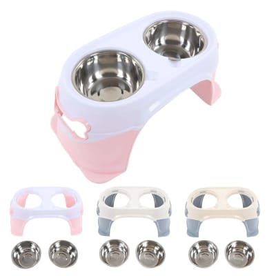 Plato Doble con Pedestal 47x20x25 cm1