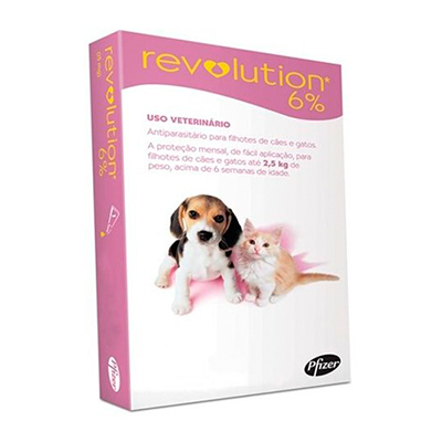 Revolution Perro Gato 6% hasta 2,5 Kg