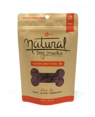 Natural  Carne Salmón Seca en Monedas 100 gr