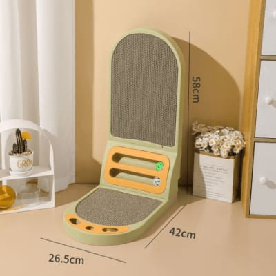 Rascador Vertical Verde Alto 58 cm2