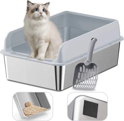 Arenero Base Acero Inoxidable 50x35x20 cm1