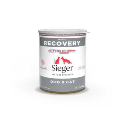 Sieger Lata Recovery para Perros y Gatos 340 g