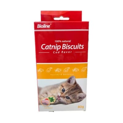 Bioline Galleta con Catnip de Bacalao 80 gr