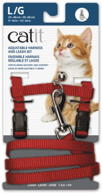 Arnes Catit Rojo Grande Pecho 35 a 60 cm